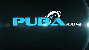 sexy girls sliding a glass toy into each other's wet pussies, moaning loud