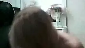 Sexy webcam girl with perfect body strips and gropes pussy