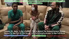 jewel's humiliating gyno exam by dr stacy 😳