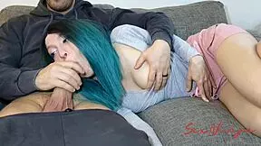 yo, just wanted to nap on my step brother's lap, ya know?