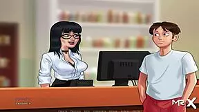 i wonder if summertimesaga's virtual sex feels real with teen hentai