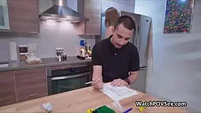 blown by girlfriend during board game night with friends