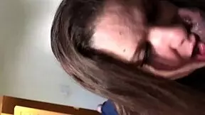 i love watchin this teen suckin on that big black cock, chokin and gaggin deepthroat