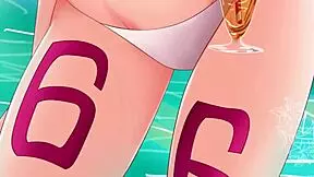 Hard cartoon sex with teen babe 😈