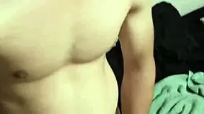 Venezuelan jerks off big cock!