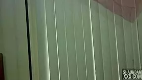 Horny young wife cheats with big black cock in interracial creampie fucking