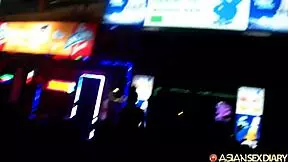 Why not fuck this skinny Asian cowgirl harder?