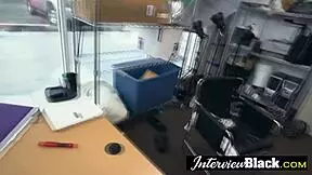 Petite Secretary's Round Ass Gets Fucked Hard By Horny BBC Boss During Casting Interview