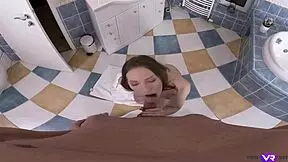 tmwvrnet com - linda weasley - brushing teeth with sperm