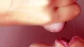 Blonde teen enjoys holiday party fun for the first time.