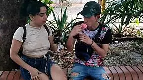 Is This Latina Slut Riding a Monster Cock on Her First Date?