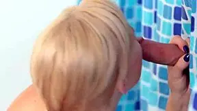 Steamy Milf In Bra Joins Hardcore Shower Action