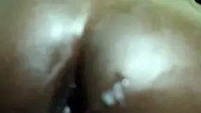 Amateur Anal POV with Hairy Dick and Balls in Ebony Petite 18+ Action