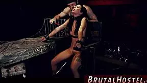 Bound Teen And Russian Latina Gina Valentina In BDSM Domination