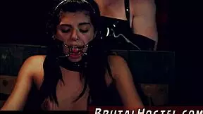 Bound Teen And Russian Latina Gina Valentina In BDSM Domination