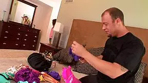 Step sister shares bed with step brother