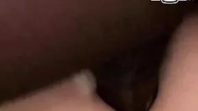 White skinny MILF takes anal from big black cock.