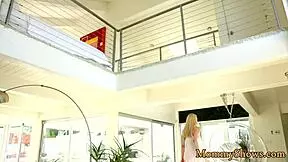 Hey, this glam milf is licking her hot stepteen 18+ in 69