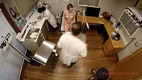 shy teen lainey spreads for gyno exam in tampa clinic