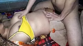 Vulgar teen's hot and steamy video