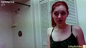 Hand job scene and trans lust
