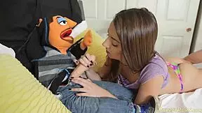 Mega facial from my puppet dawg for Lily Adams