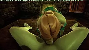 the witcher triss the redhead gives you a good licking