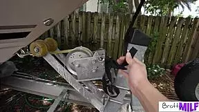 Kiki Vidis pleads with stepson to satisfy her deep desires with deepthroat and riding