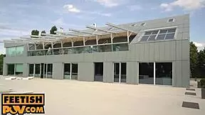 Can you handle foot fetish fun with busty Sarah Cute?