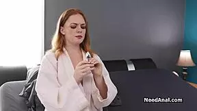 i gave my man an anal surprise in lingerie as his caring girlfriend