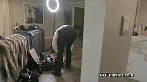 Leather Bunny Shoot Turns Into Wild Foursome?