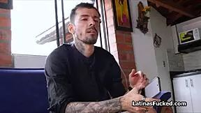 latinas broken moped leads to random dick sucking and fingering