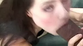 Lesbians enjoy big dildo play