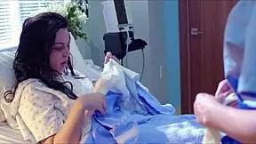 check this out, nurse casey calvert fucks patient whitney wright in classy hospital lesbian scene