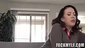 Help me help you, Carmen Valentina! Oliver Faze fucks her hard!