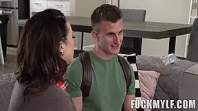 Help me help you, Carmen Valentina! Oliver Faze fucks her hard!