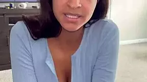 Sultry black woman's intimate request