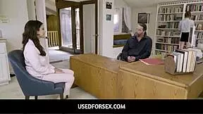 usedforsex - hey, watch this latina teen get fucked during her interview!