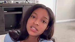 Sultry black woman's intimate request