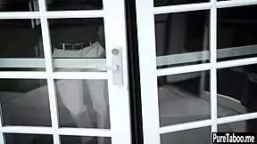 Naive teen pays with blowjob