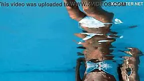 Hungarian bombshell enjoys swim sex