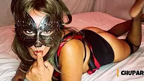 blowjob and deepthroat for orgasm in mouth, what a lucky boy, very horny after that chupareina