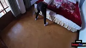 Elephant Ride In Thailand With Amateur Teen Couple Having Sex After