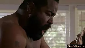 Slutty stepdaughter gets fucked and creamed