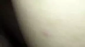 novinha squirting under her skirt with a big black cock 😍