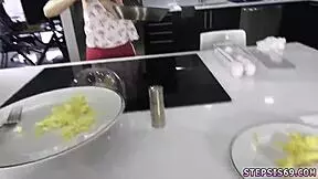 the cute family engages in a taboo competition with teens and group activities