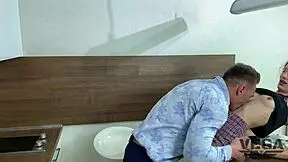 I walked in on my stepsister masturbating, and we ended up banging hard.