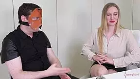 PUSSY RUBBED SUB TEEN LICKS DOMMES ASSHOLE!