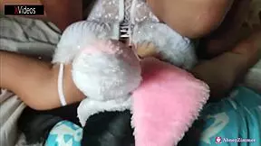 my brother's wife greets me in bunny lingerie, lolitaabney