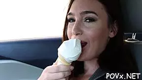 vehement sex drives nymph crazy with wet pussy